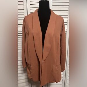 BAR III Knit Drape Front Blazer - Sz 3x
